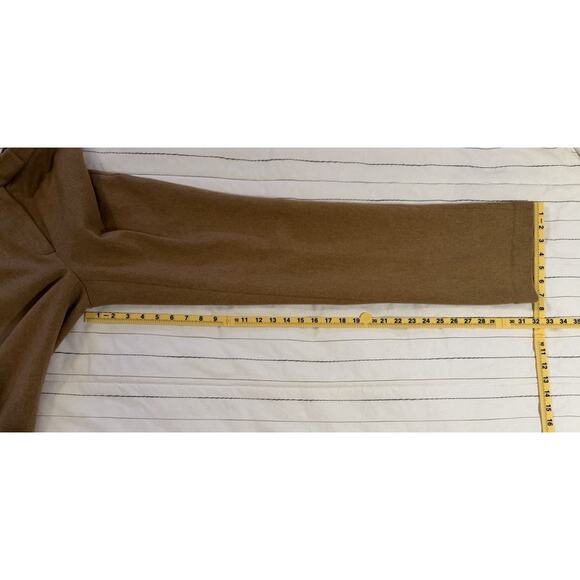 Ann Taylor | Stretch Wool-Blend Pants Trousers Office Work Wear Tan Camel - sz 2 - Picture 6 of 6